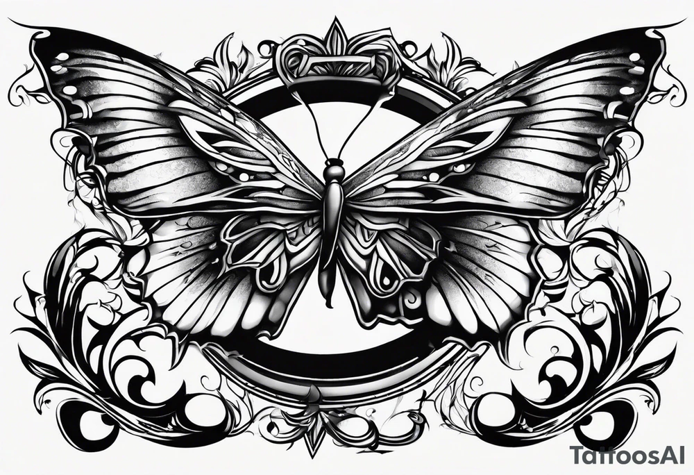 Gemini design tattoo idea