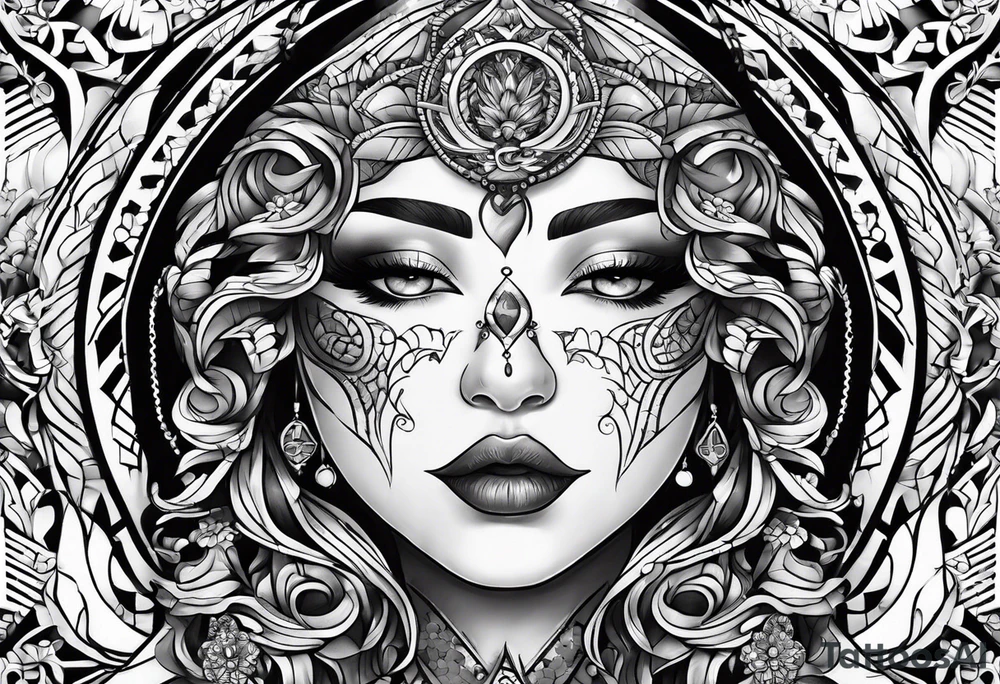 Number Seven tattoo idea