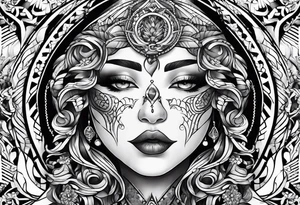 Number Seven tattoo idea