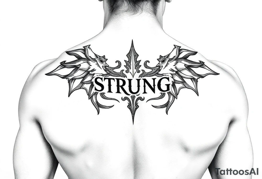 Strength tattoo idea
