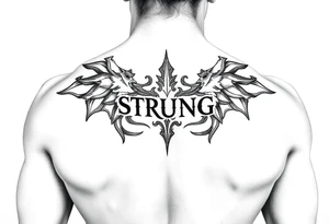 Strength tattoo idea