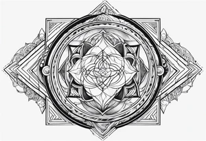 Four elements tattoo idea