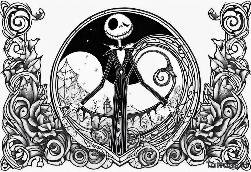 Nightmare before Christmas tattoo idea