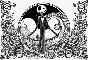 Nightmare before Christmas tattoo idea