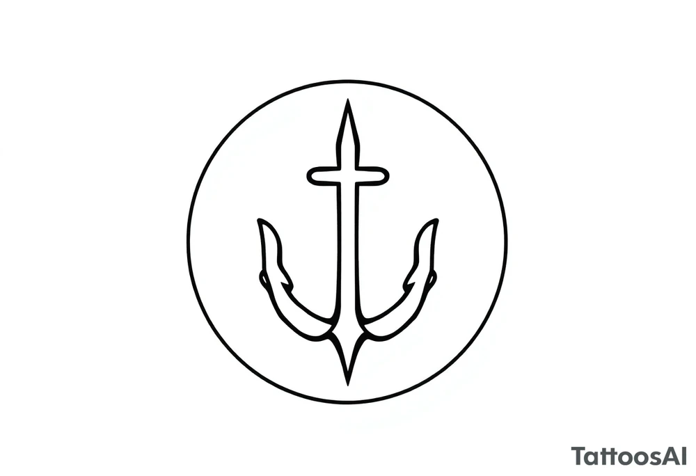 Symbol for complete surrender tattoo idea