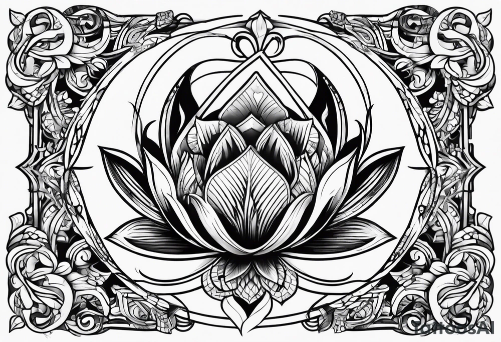 self love symbol tattoo idea