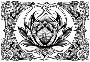 self love symbol tattoo idea