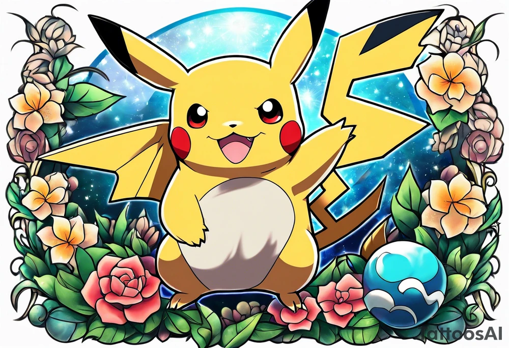 pokemon tattoo design tattoo idea