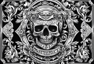 opposites
 american traditional tattoo idea