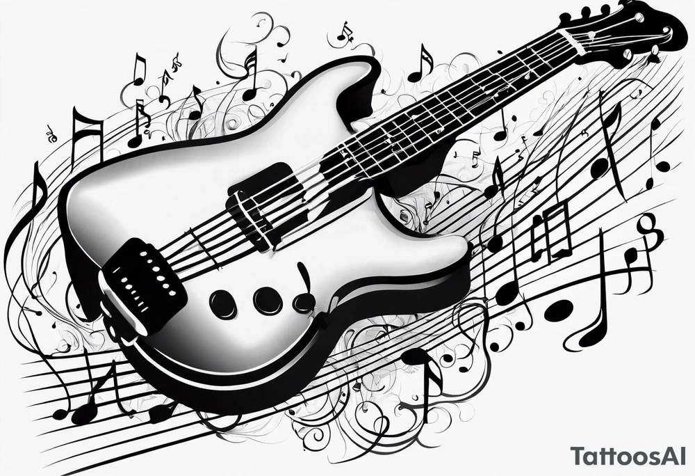 Staff music notation small tattoo on forearm tattoo idea