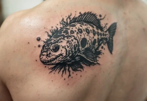 underwater sea life tattoo idea
