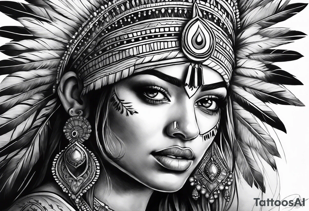 Indian tattoo idea