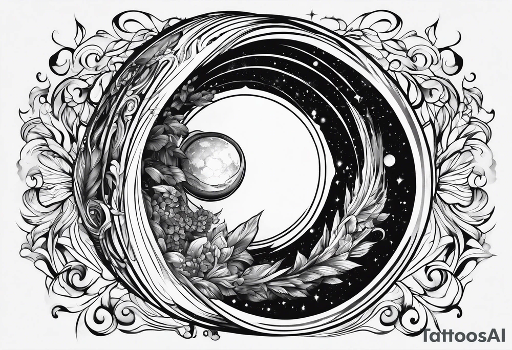 A wormhole tattoo idea