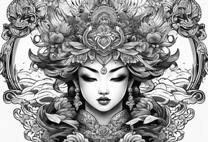 bau cua tattoo idea