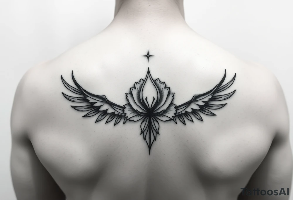 Simple minimalist feminine tattoo small line art on arm tattoo idea