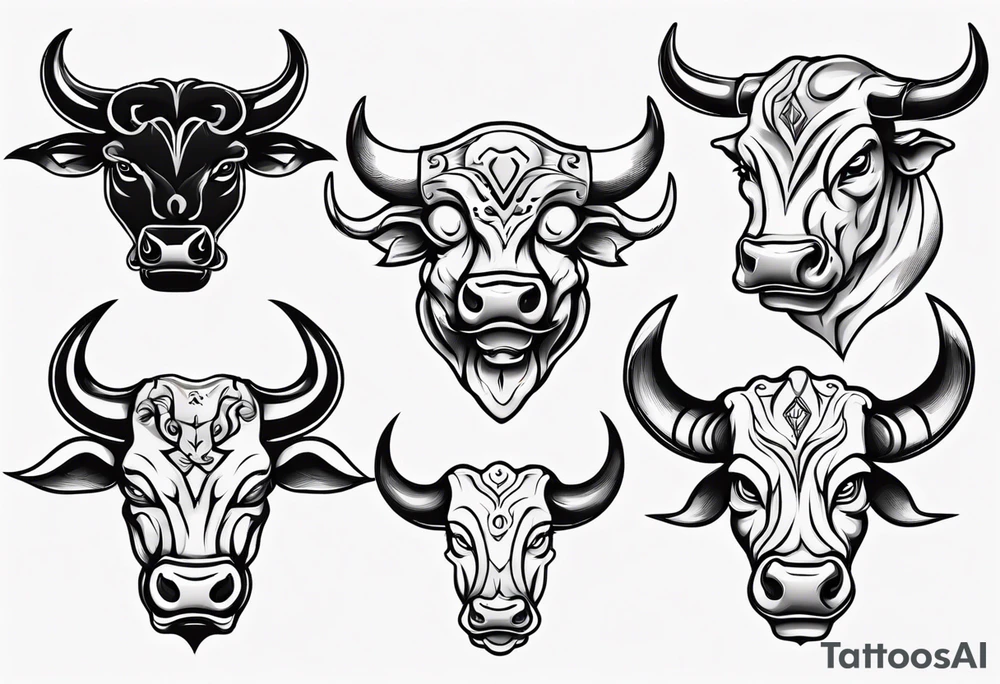 bull tattoo idea