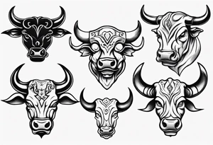 bull tattoo idea