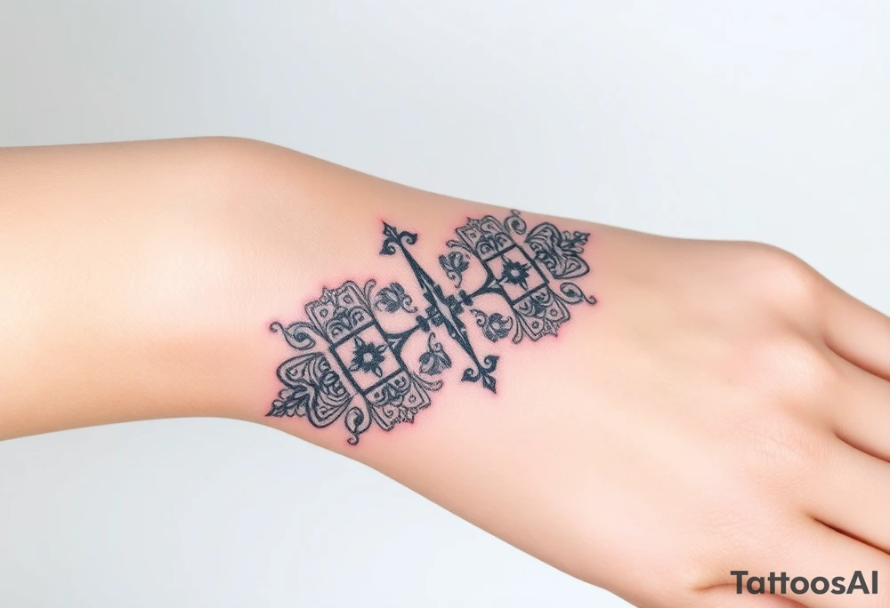 tetrus blocks tattoo idea