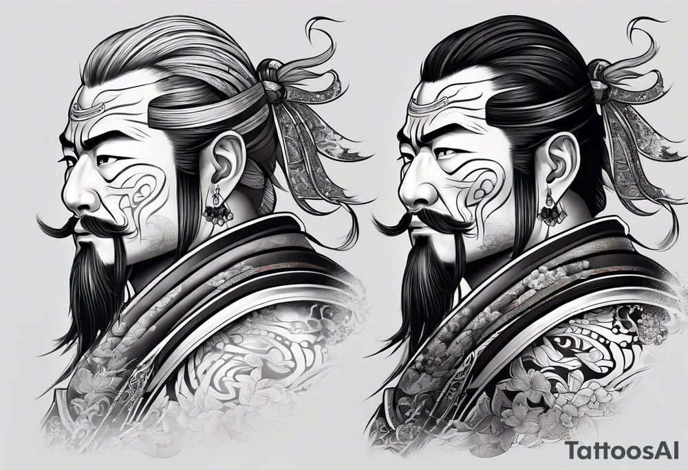 samurai tattoo idea