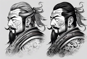 samurai tattoo idea