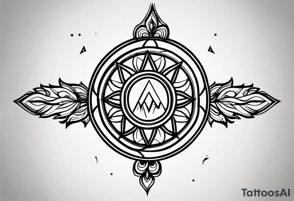 Empath symbol tattoo idea