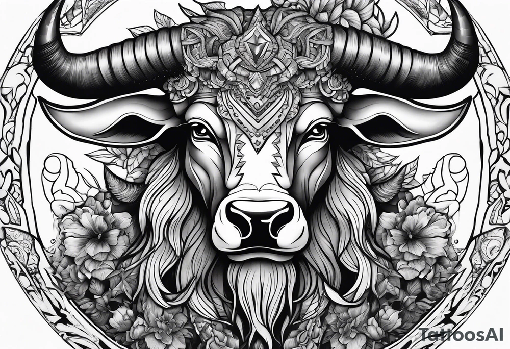 Minotaur tattoo idea