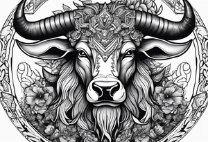 Minotaur tattoo idea