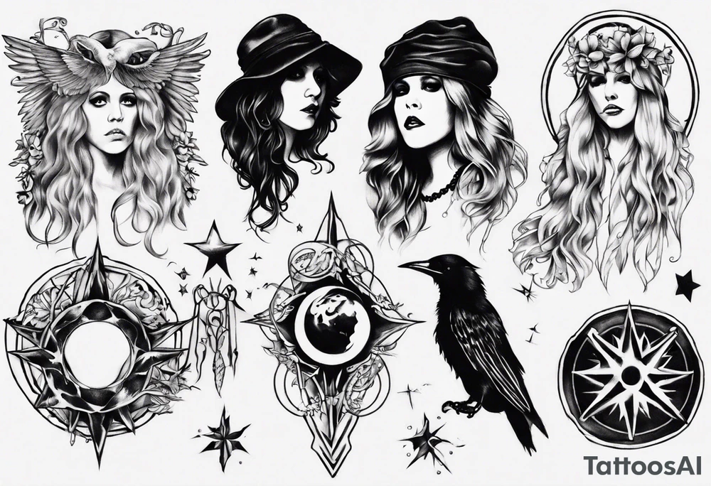 stevie nicks tattoo idea