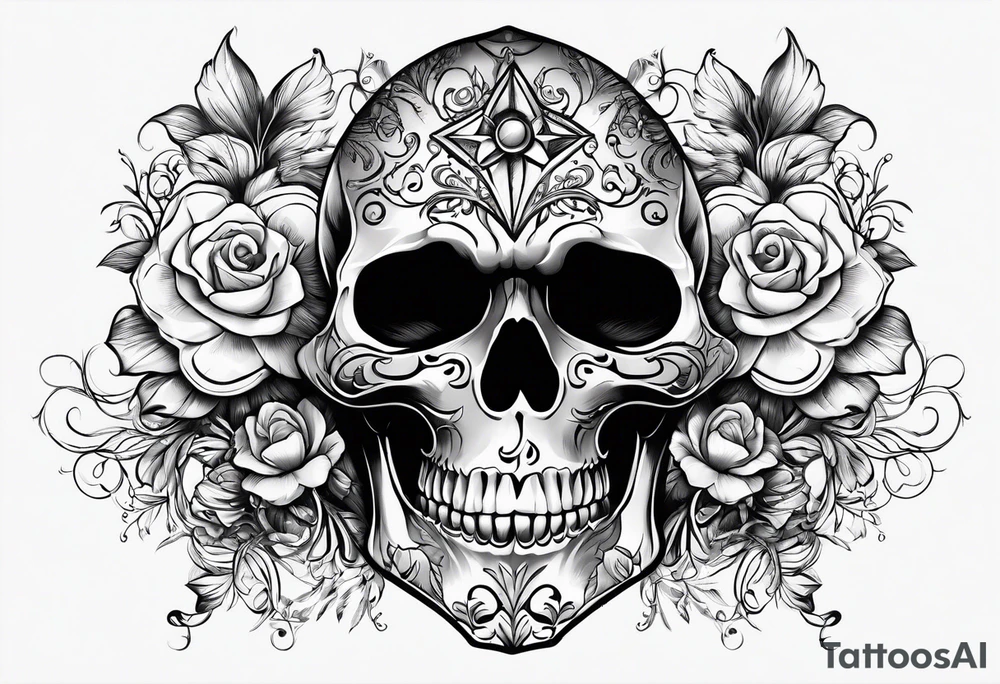 VOLONTÉ SKULL tattoo idea