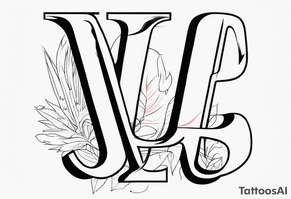 NCJB letters tattoo idea
