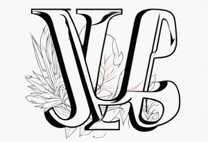 NCJB letters tattoo idea