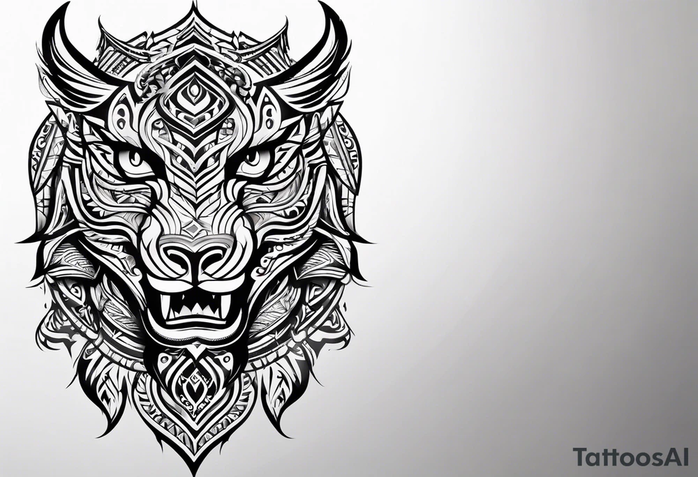 Tribal tattoo idea