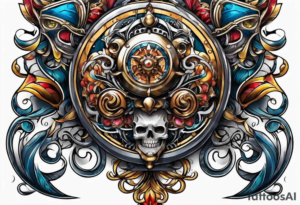 ornament tattoo idea