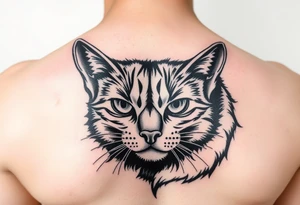 Black Cat tattoo idea