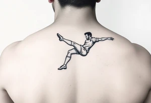 Eric Cantona's iconic kick. tattoo idea