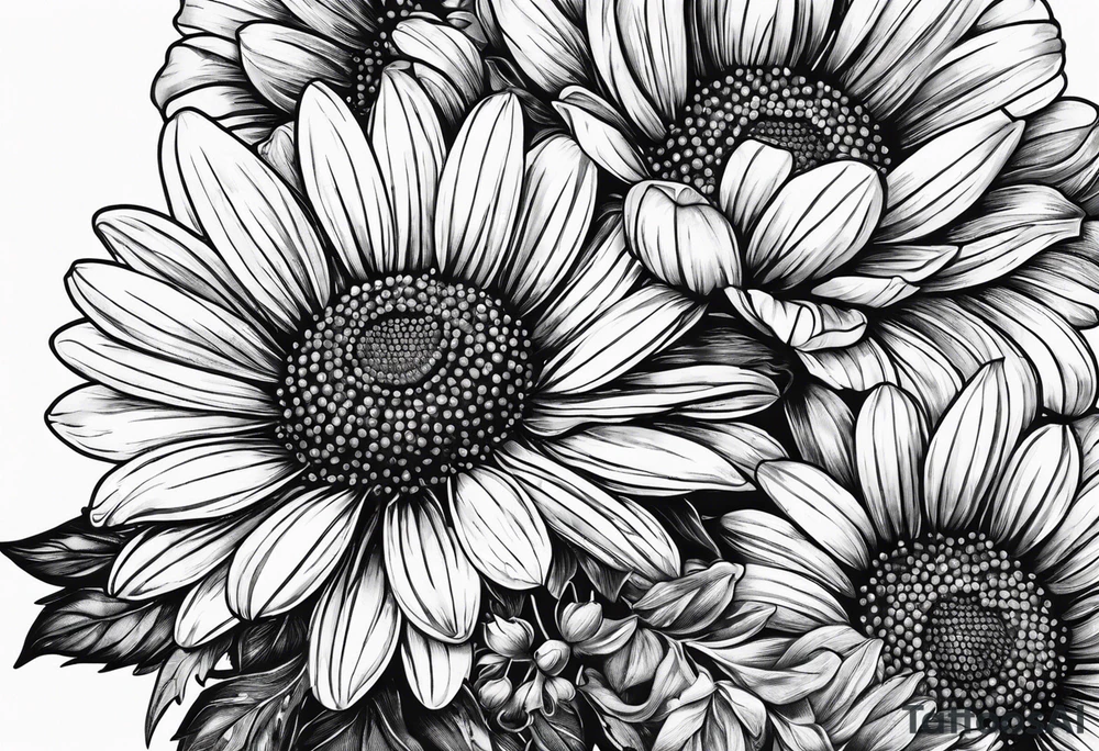 Chamomile tattoo idea