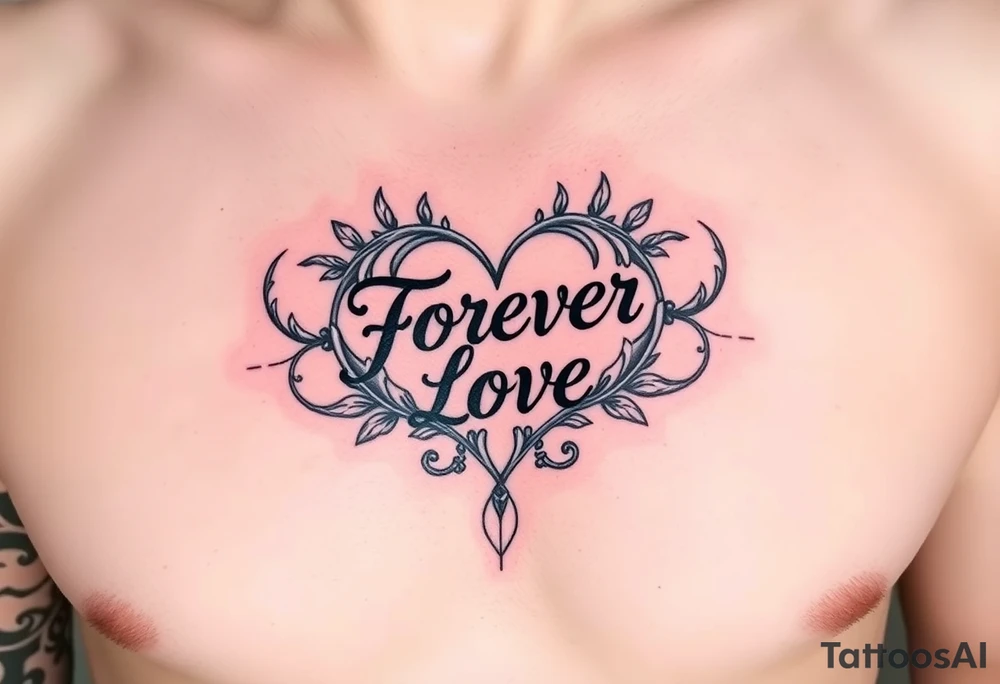 My forever love tattoo idea