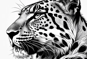 leopard tattoo idea