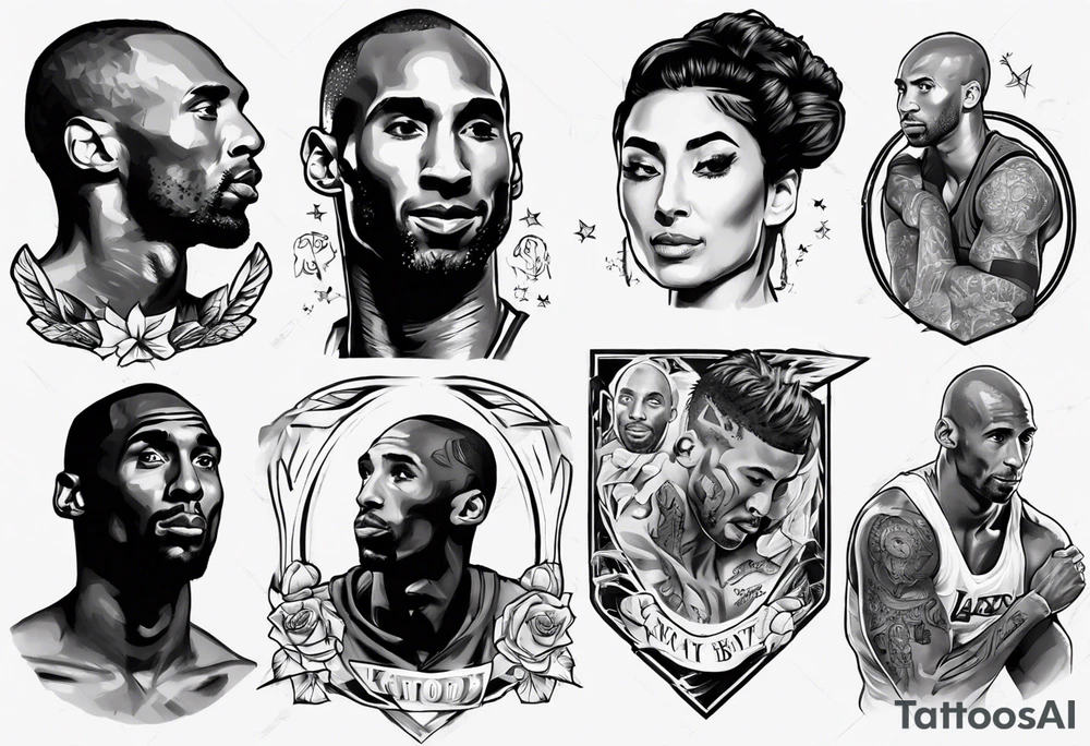 kobe bryant tattoo idea