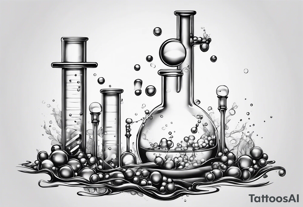 Chemistry adrenaline molecular structure tattoo idea