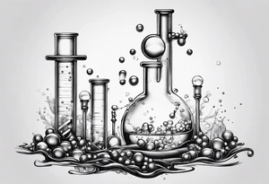 Chemistry adrenaline molecular structure tattoo idea