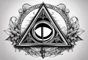 DEATHLY HALLOWS tattoo idea