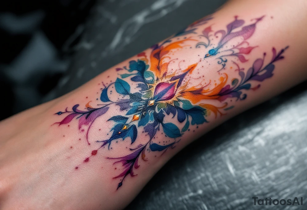 dmt transcendence tattoo idea
