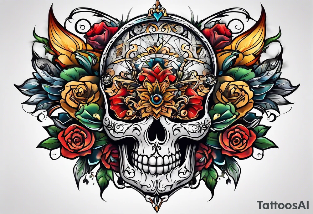 dying to the world tattoo idea