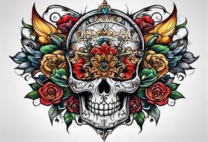 dying to the world tattoo idea