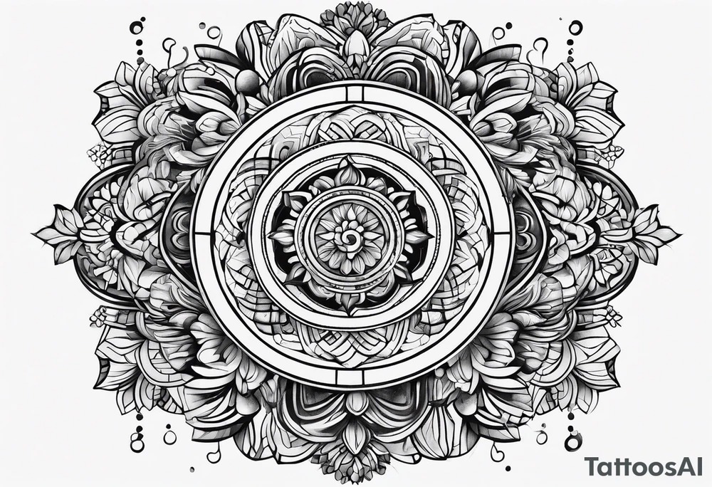 circle tattoo idea