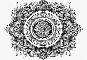 circle tattoo idea