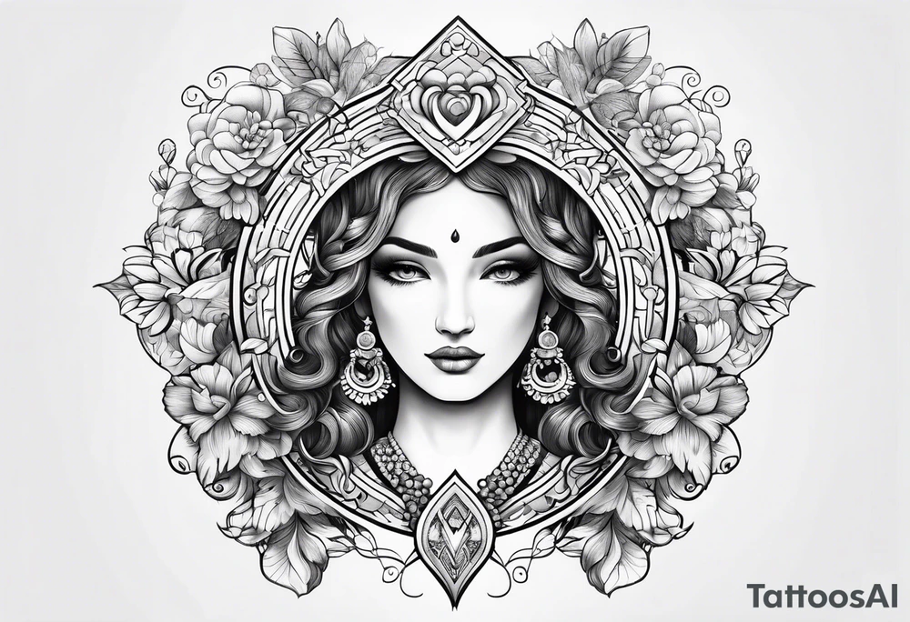Love, source, abundance, Gemini symbol tattoo idea Love, source, abundance, Gemini symbol tattoo idea