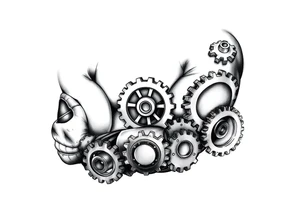 gears tattoo idea