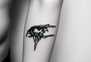 Ripped soul drowned in sorrow because of who they became tattoo idea